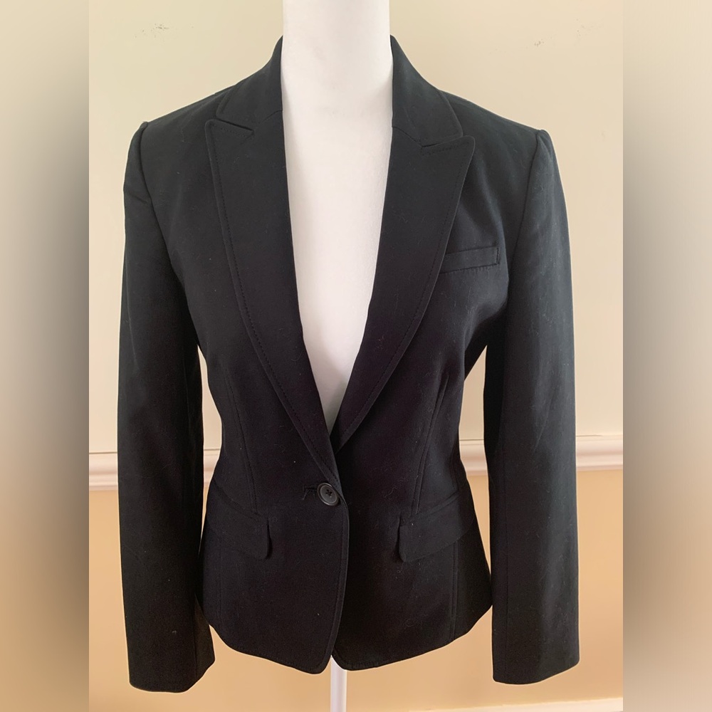 Banana Republic Women Black Suit Size 0